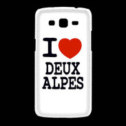 Coque Samsung Galaxy Grand2 I love Deux Alpes