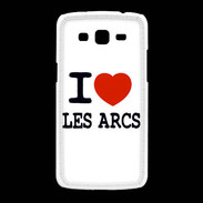 Coque Samsung Galaxy Grand2 I love Les Arcs