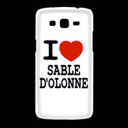 Coque Samsung Galaxy Grand2 I love Sable d'Olonne