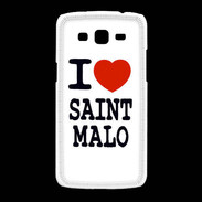 Coque Samsung Galaxy Grand2 I love Saint Malo