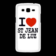Coque Samsung Galaxy Grand2 I love Saint Jean de Luz