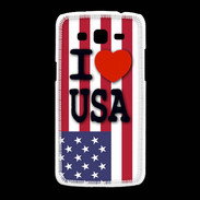 Coque Samsung Galaxy Grand2 I love USA 3