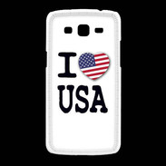 Coque Samsung Galaxy Grand2 I love USA 2