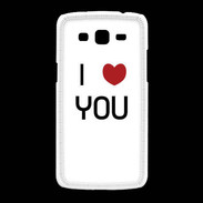Coque Samsung Galaxy Grand2 I love you