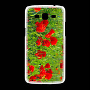 Coque Samsung Galaxy Grand2 DP champs de coquelicots