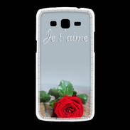 Coque Samsung Galaxy Grand2 Belle rose PR