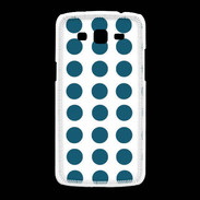 Coque Samsung Galaxy Grand2 pois bleu foncé