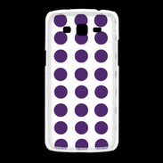 Coque Samsung Galaxy Grand2 pois violet