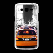 Coque Samsung Galaxy Grand2 Vue d'un taxi à New York PR 10