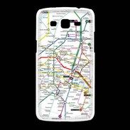 Coque Samsung Galaxy Grand2 Plan de métro de Paris