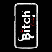 Coque Samsung Galaxy Grand2 Bitch Cola fond noir