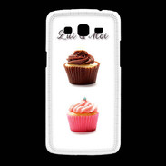 Coque Samsung Galaxy Grand2 Cupcake lui et moi PR