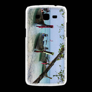 Coque Samsung Galaxy Grand2 DP Barge en bord de plage 2