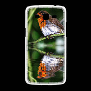 Coque Samsung Galaxy Grand2 DP oiseau mirroir