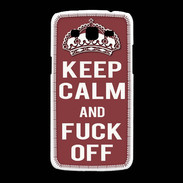 Coque Samsung Galaxy Grand2 Keep Calm Fuck Off Brique