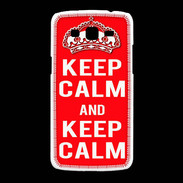 Coque Samsung Galaxy Grand2 Keep Calm Rouge