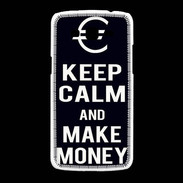 Coque Samsung Galaxy Grand2 Keep Calm Make money Noir