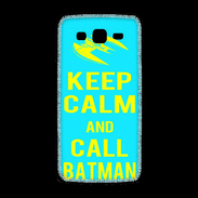 Coque Samsung Galaxy Grand2 Keep Calm Batman Cyan