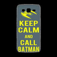 Coque Samsung Galaxy Grand2 Keep Calm Call Batman Gris