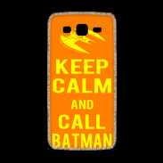 Coque Samsung Galaxy Grand2 Keep Calm Call Batman Orange