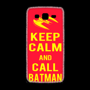 Coque Samsung Galaxy Grand2 Keep Calm Call Batman Rouge
