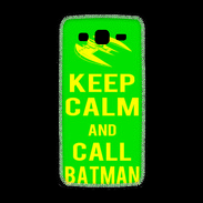 Coque Samsung Galaxy Grand2 Keep Calm Call Batman Vert