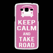 Coque Samsung Galaxy Grand2 Keep Calm Take Road Rose