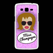 Coque Samsung Galaxy Grand2 Miss Champagne Rousse