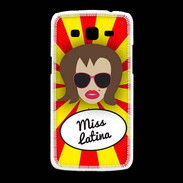 Coque Samsung Galaxy Grand2 Miss Latina Chatain