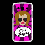 Coque Samsung Galaxy Grand2 Miss Shopping Rousse