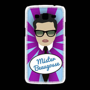 Coque Samsung Galaxy Grand2 Mister Beau gosse Brun