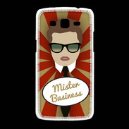 Coque Samsung Galaxy Grand2 Mister Business Chatain