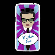 Coque Samsung Galaxy Grand2 Mister Car Brun