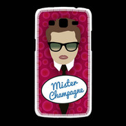 Coque Samsung Galaxy Grand2 Mister Champagne Chatain