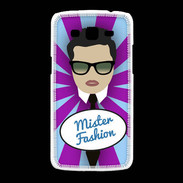 Coque Samsung Galaxy Grand2 Mister Fashion Brun