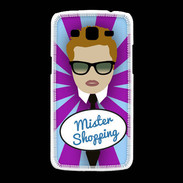 Coque Samsung Galaxy Grand2 Mister Shopping Roux
