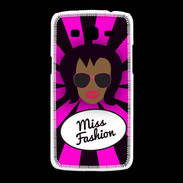 Coque Samsung Galaxy Grand2 Miss Fashion Black