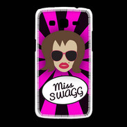 Coque Samsung Galaxy Grand2 Miss Swag Chatain