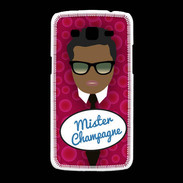 Coque Samsung Galaxy Grand2 Mister Champagne Black