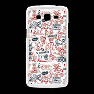 Coque Samsung Galaxy Grand2 Adishatz All Over Rugby YM