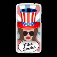 Coque Samsung Galaxy Grand2 Miss USA Chatain