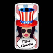 Coque Samsung Galaxy Grand2 Miss USA Brune