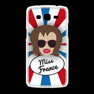 Coque Samsung Galaxy Grand2 Miss France Chatain