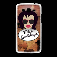 Coque Samsung Galaxy Grand2 Miss Guadeloupe Brune
