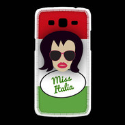 Coque Samsung Galaxy Grand2 Miss Italie Brune