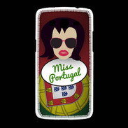 Coque Samsung Galaxy Grand2 Miss Portugal Brune