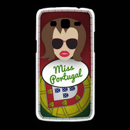Coque Samsung Galaxy Grand2 Miss Portugal Chatain