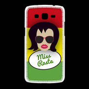 Coque Samsung Galaxy Grand2 Miss Rasta Brune
