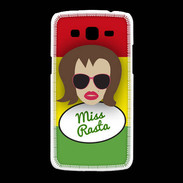 Coque Samsung Galaxy Grand2 Miss Rasta Chatain
