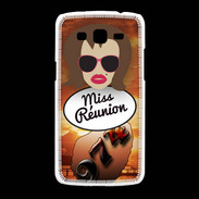 Coque Samsung Galaxy Grand2 Miss Réunion Chatain